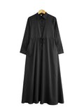 MAXI LONG POCKET DRESS BD291