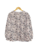 MOSAIC ART BLOUSE BT976