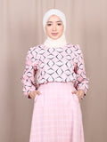 CHAIN PATTERN BLOUSE BT869