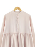 LONG SLEEVE PLAIN BLOUSE BT993