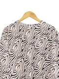 MOSAIC ART BLOUSE BT976