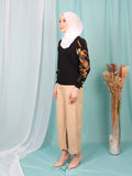 GOLDEN QUEEN KNITTED TOP BT941