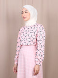 CHAIN PATTERN BLOUSE BT869