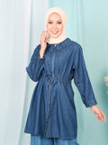 DENIM BLOUSE SHIRT BT967