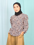 MOSAIC ART BLOUSE BT976