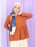 LONG SLEEVE PLAIN BLOUSE BT993