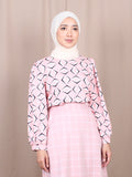 CHAIN PATTERN BLOUSE BT869