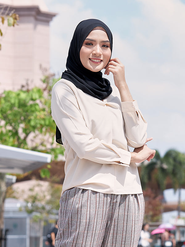 SILKY CRUMPLE BLOUSE BT324