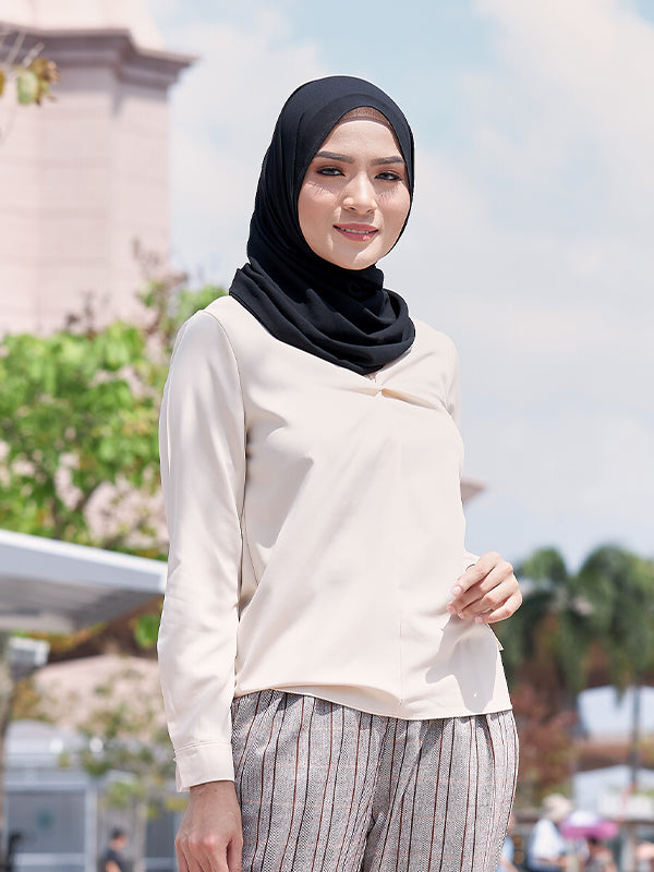 SILKY CRUMPLE BLOUSE BT324