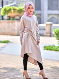 REGLAN TIED STYLE TUNIC BT450