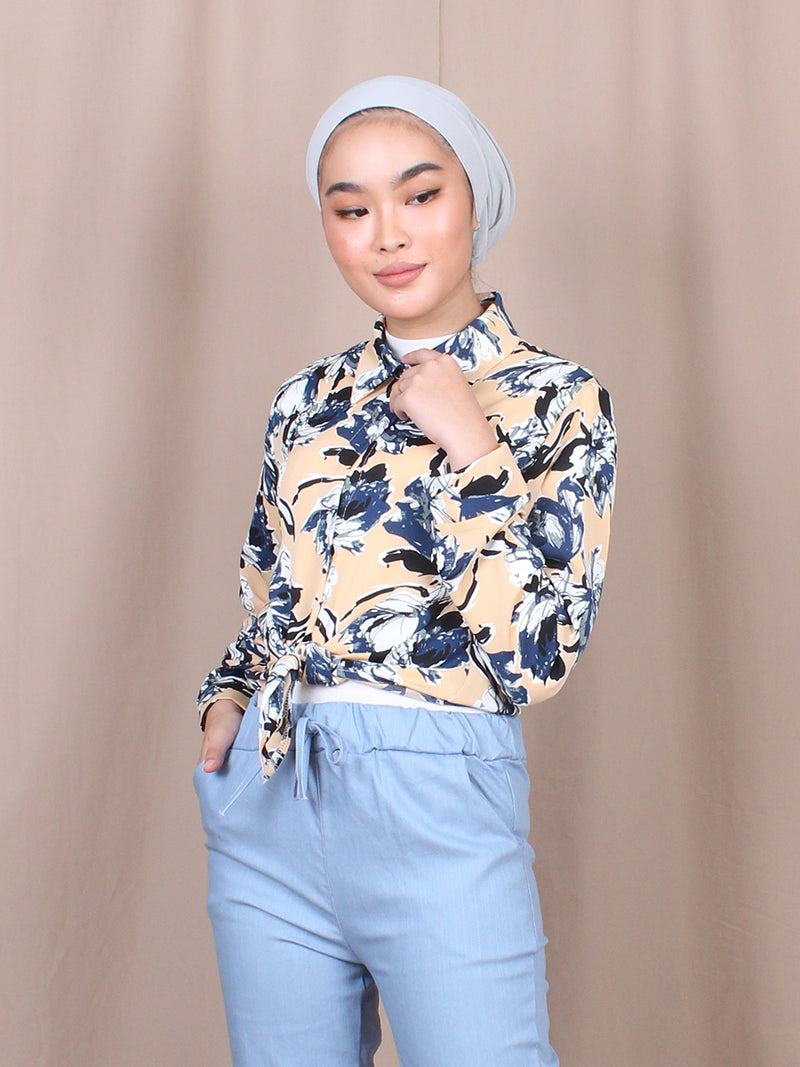 BOTANICAL BLOUSE SHIRT BT829