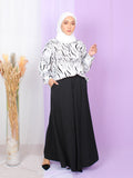 ZEBRA PATTERN BLOUSE SHIRT PLUS BT909