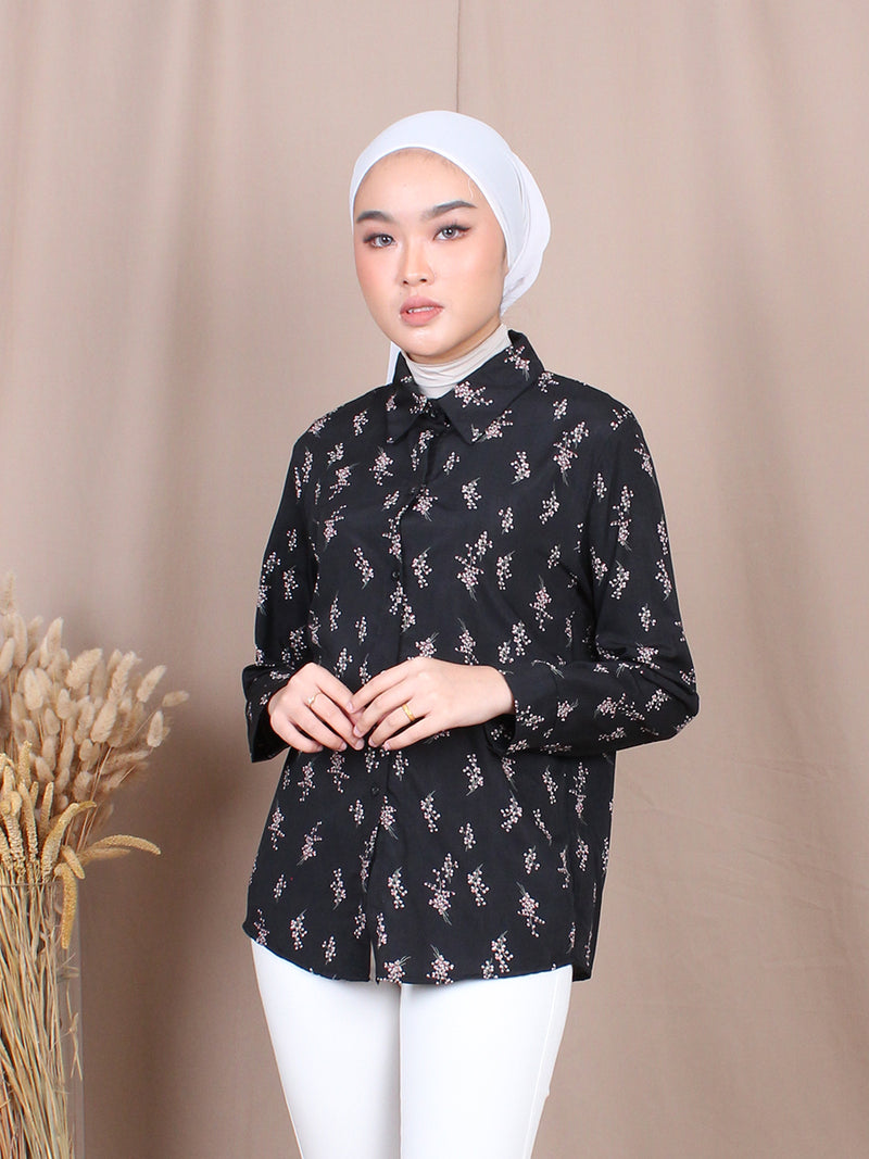 FLORAL BOUQUET BLOUSE SHIRT  BT729