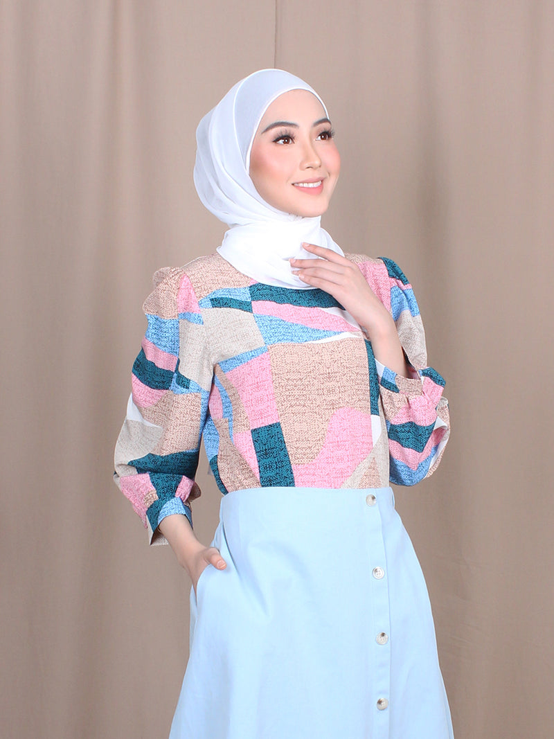 QUILT MODERN BLOUSE BT812