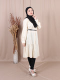 BUTTON DOWN BELTED TUNIC BT661