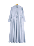 MAXI LONG POCKET DRESS BD291