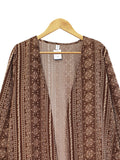 FLORAL PAISLEY CARDIGAN BJ26