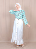 CHAIN PATTERN BLOUSE BT869
