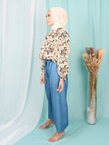 CLARA ANIMAL PRINT BLOUSE BT957