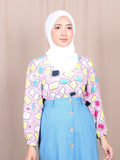 TRENDY ABSTRACT BLOUSE BT877