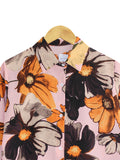 SUMMER FLORAL BLOUSE SHIRT BT827