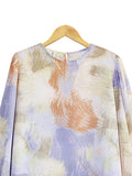 PAINT PATTERN BLOUSE CT024