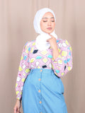 TRENDY ABSTRACT BLOUSE BT877