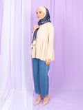 LONG SLEEVE PLAIN BLOUSE BT993