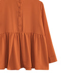 LONG SLEEVE PLAIN BLOUSE BT993
