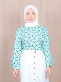 CHAIN PATTERN BLOUSE BT869