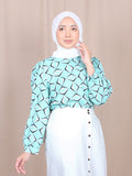 CHAIN PATTERN BLOUSE BT869