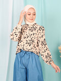 CLARA ANIMAL PRINT BLOUSE BT957