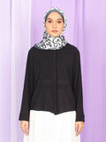 ROUND NECK PLAIN BLOUSE BT992