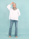 MAYAA PLAIN BLOUSE CT275