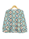 GEOMETRIC COLORFUL BLOUSE BT876