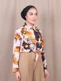 SUMMER FLORAL BLOUSE SHIRT BT827