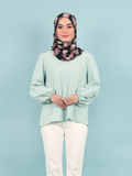 MAYAA PLAIN BLOUSE CT275