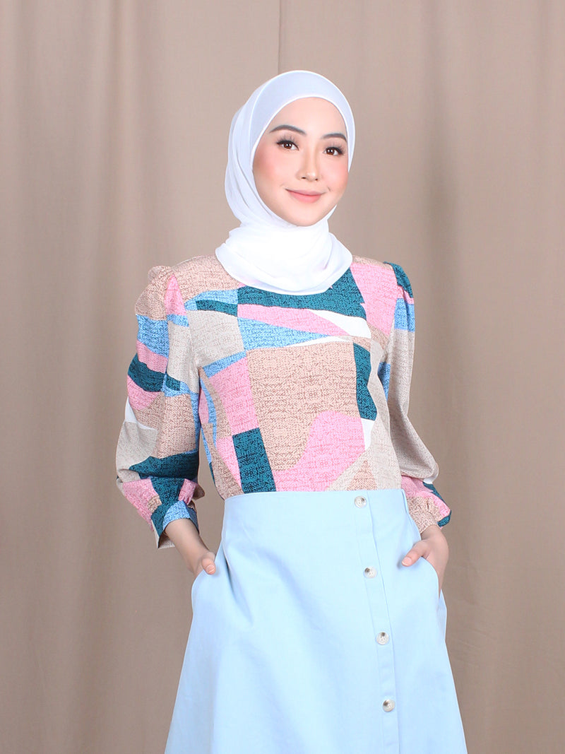 QUILT MODERN BLOUSE BT812