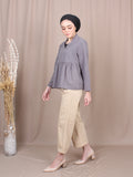 RUFFLE V-NECKLINE BLOUSE BT788