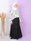 ZEBRA PATTERN BLOUSE SHIRT PLUS BT909