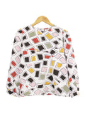 TRENDY ABSTRACT BLOUSE BT877