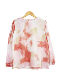 PAINT PATTERN BLOUSE CT024