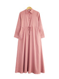 MAXI LONG POCKET DRESS BD291
