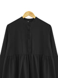 LONG SLEEVE PLAIN BLOUSE BT993