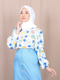 TRENDY ABSTRACT BLOUSE BT877