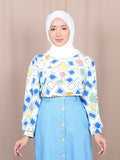 TRENDY ABSTRACT BLOUSE BT877