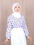CHAIN PATTERN BLOUSE BT869