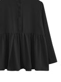LONG SLEEVE PLAIN BLOUSE BT993