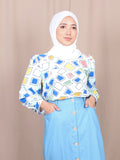 TRENDY ABSTRACT BLOUSE BT877