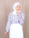 CHAIN PATTERN BLOUSE BT869